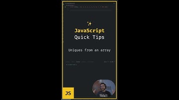How to get uniques from an array | JavaScript | EN 🇺🇸
