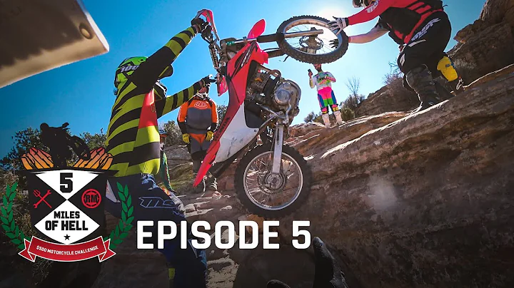 Will We MAKE IT OUT? | 5 Miles of Hell $500 Motorcycle Challenge - Episode 5