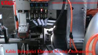 ELECTRIC TERMINAL ASSEMBLY MACHINE / Klemens montaj makinasi