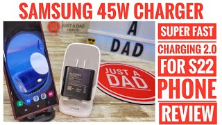 #1 Best Super Fast Charger for Samsung Galaxy S22 Phone  45W USB-C Super Fast Wall Charger screenshot 2