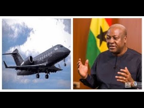 Here's how much Ghana pays anytime President Mahama and his vice use his brother's jet | Asemsebe