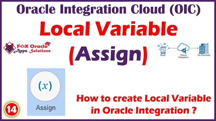 14. Assign in Oracle Integration - How to create variable in oic | Create local variable in oic