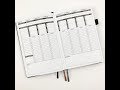 Wordsworth Vertical Weekly Planner Flip Through