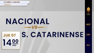 HANDBALL SCA CLUBES FEMENINO | NACIONAL (BRA) vs S. CATARINENSE (BRA)