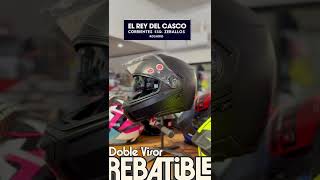 Casco rebatible con doble visor Nolan #motos #moteros