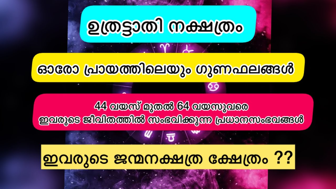 ഉത്രട്ടാതി നക്ഷത്രക്കാരുടെ ഭാഗ്യകാലം ഈ പ്രായത്തിൽ#uthrattathi#jyothisham#nakshathraphalam#astrolgy