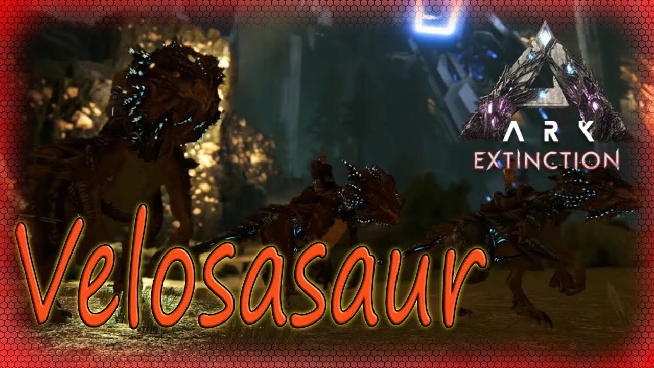 Ark Extinction Velonasaur ! Neue Kreatur am Start ARK Extinction PS4