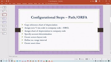 Class 58 # Asset Accounting Introduction # Call me @ +91 7416797921 For SAP FICO online training