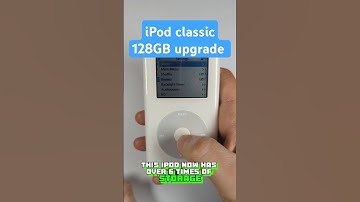iPod classic 4 128GB upgrade! #ipod #fix #repair