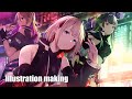 イラストメイキング - Straylight【THE IDOLM@STER SHINY COLORS 】