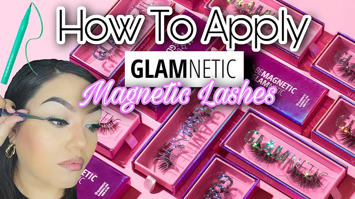 Glamnetic Lashes: HONEST First Impression Review ✨ How To Apply Magnetic Lashes