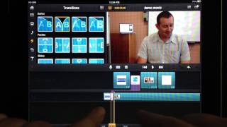 Video editing with Pinnacle Studio on iPad