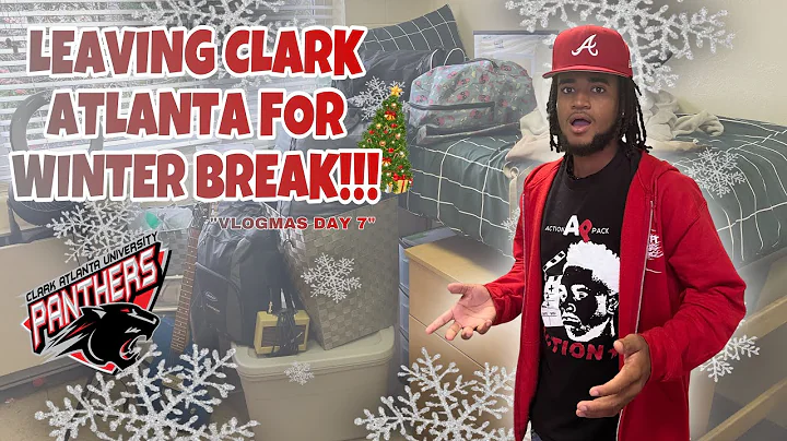 VLOGMAS DAY 7 | LEAVING CLARK ATLANTA FOR WINTER B...
