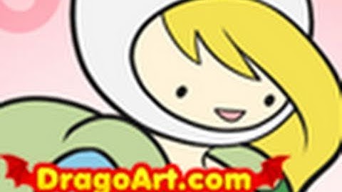 How to Draw Fiona, Adventure Time, Step by Step