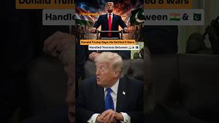 Trump Claims He Stopped India-Pakistan War With TARIFFS