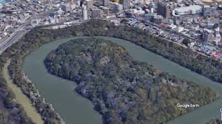 空から見る「仁徳天皇陵」!!! 空から見る「仁徳天皇陵」!!!