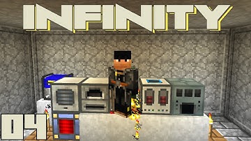 Minecraft Mods FTB Infinity - POWER, TECH, FLIGHT, MYSTCRAFT !!! [E04] (HermitCraft Modded Server)