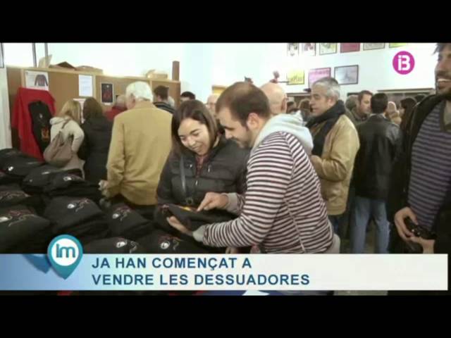 2014. inauguracio mercaderies. Sant Antoni Manacor