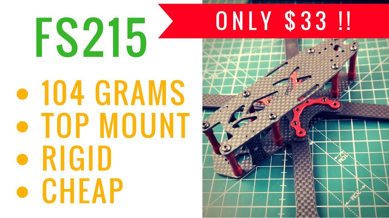 FS215 215mm FPV Racing Frame // Overview