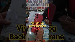 Vivo Y31 5g Back Membrane Protector #shorts #smartphone #vivo #trending #youtube #trend
