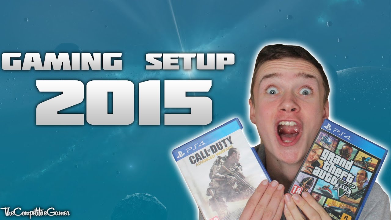 TheCompetitiveGamer's ROOM & GAMING SETUP 2015! 