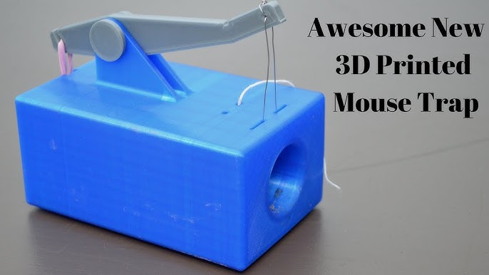 Free 3D file Live Catch Mouse Trap for a 16oz Jar, 28oz Jar, 40oz Jar 🐁・3D  printing design to download・Cults
