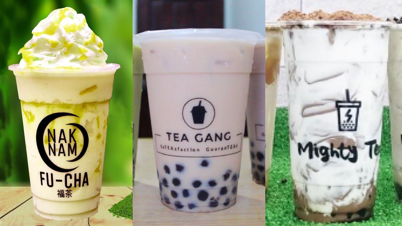 Funny Milk Tea Names Nak Nam Fu Cha YouTube