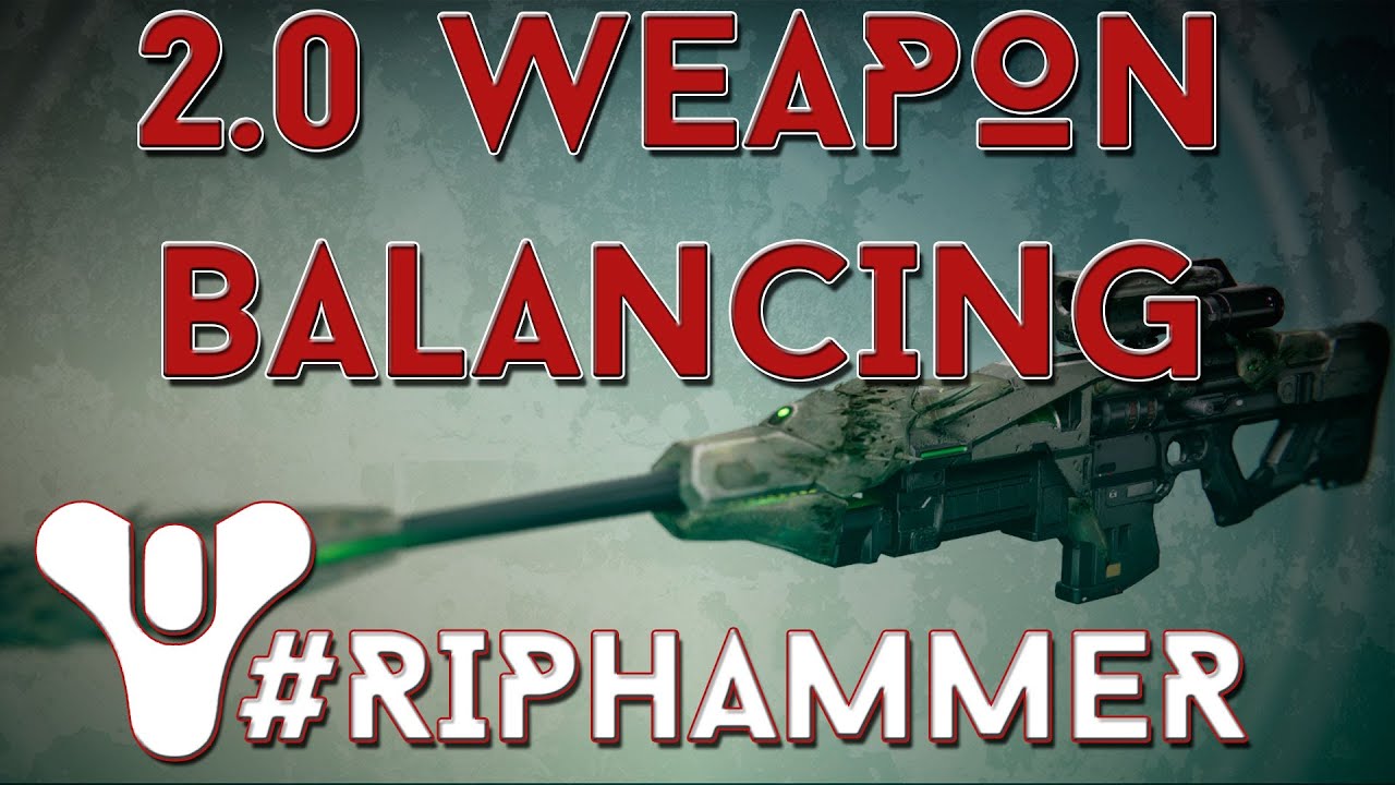 Destiny 2.0 Weapon Balancing : Nerfs that Shouldn't Happen