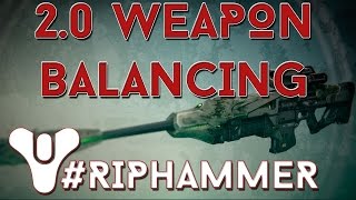 Destiny 2.0 Weapon Balancing : Nerfs that Shouldnt Happen