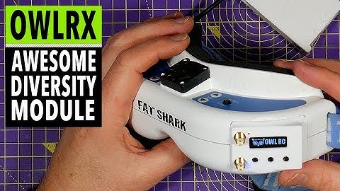 OwlRX Fat Shark video receiver diversity module review