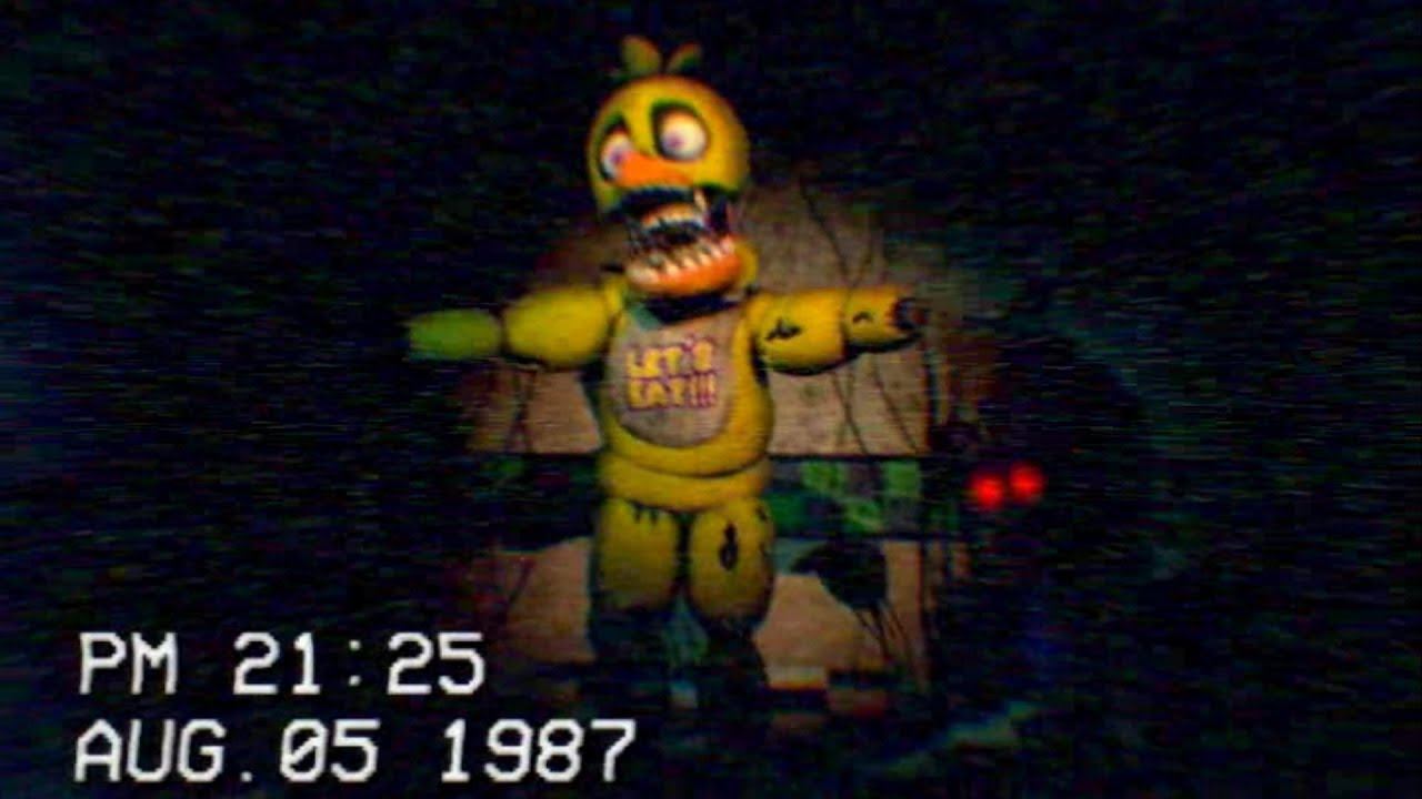 Withered Chica Voice Box Testing Animation