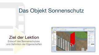 Tutorial Edificius - Das Objekt Sonnenschutz - ACCA software