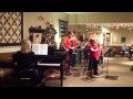 Jingle bells violin group