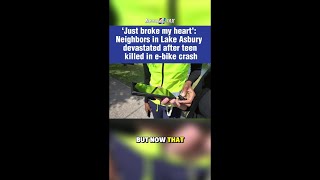 ‘Just broke my heart’: Neighbors in Lake Asbury devastated after teen killed in e-bike crash