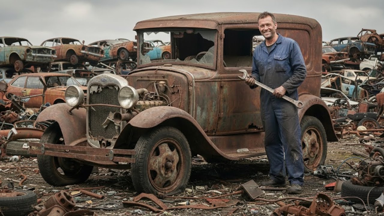 ASMR Car Restoration 1931 Ford Model AA Abandoned Destroyed To Looking New | KSuper car restoration