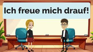 🇩🇪 DEUTSCH | Práctica de alemán | Tema: Arrepentimientos y experiencias | Aprender alemán | Mejor... screenshot 5