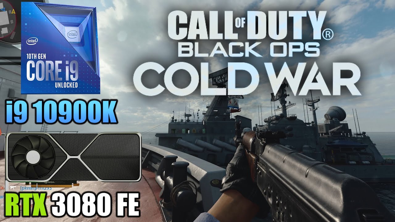 COD: Black Ops Cold War - RTX 3080 + i9 10900K - 1080p, 1440p & 4K