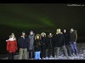 Northern lights hunting in Murmansk, Russia, December 2017