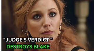 Blake Lively CRUMBLES After Judge’s STUNNING Courtroom Ruling!