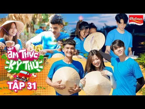 Ẩm Thực Kỳ Thú | #31: Anh Tú, Fanny, Mạc Văn Khoa bắt cá bống "không ngơi tay" tại sông Trà Khúc