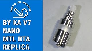 By Ka V7 Nano MTL RTA replica