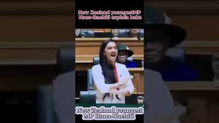 New Zealand youngest MP Explain HAKA #HAKA#