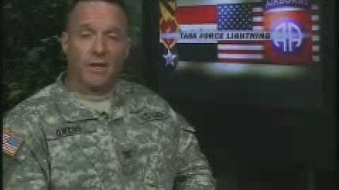 US Army: Col. Bryan Owens Interview - Taks Force Lightning 82nd AB