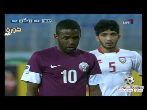 هدف ابراهيم خلفان قطر والامارات  خليجي 21 