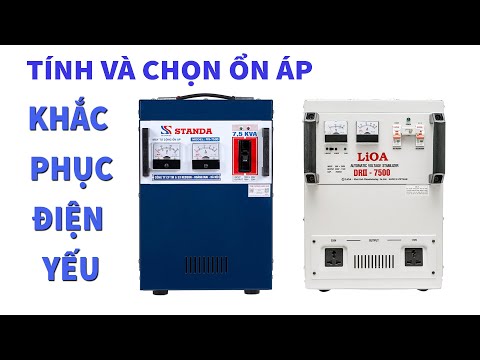 Cách Chọn Ổn Áp Cho Gia Đình Để Ổn Định Điện Áp Khi Điện Yếu