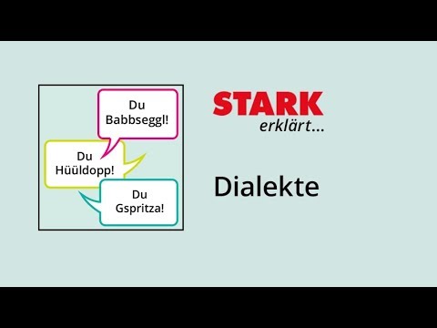 Dialekte im Deutschen | STARK erklärt