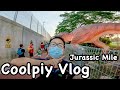 Jurassic mile Changi Airport Singapore see the dinosaur - [Coolpiy Vlog]