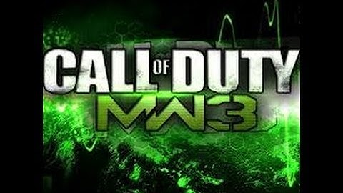 COD MW3 under map on seatown Wii