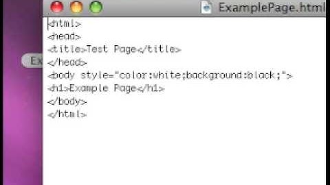 Opening Html files TextEdit