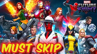 TOP 10+ "MUST SKIP" UNIFORMS!! SAVE YOUR CRYSTALS BOYS - Marvel Future Fight